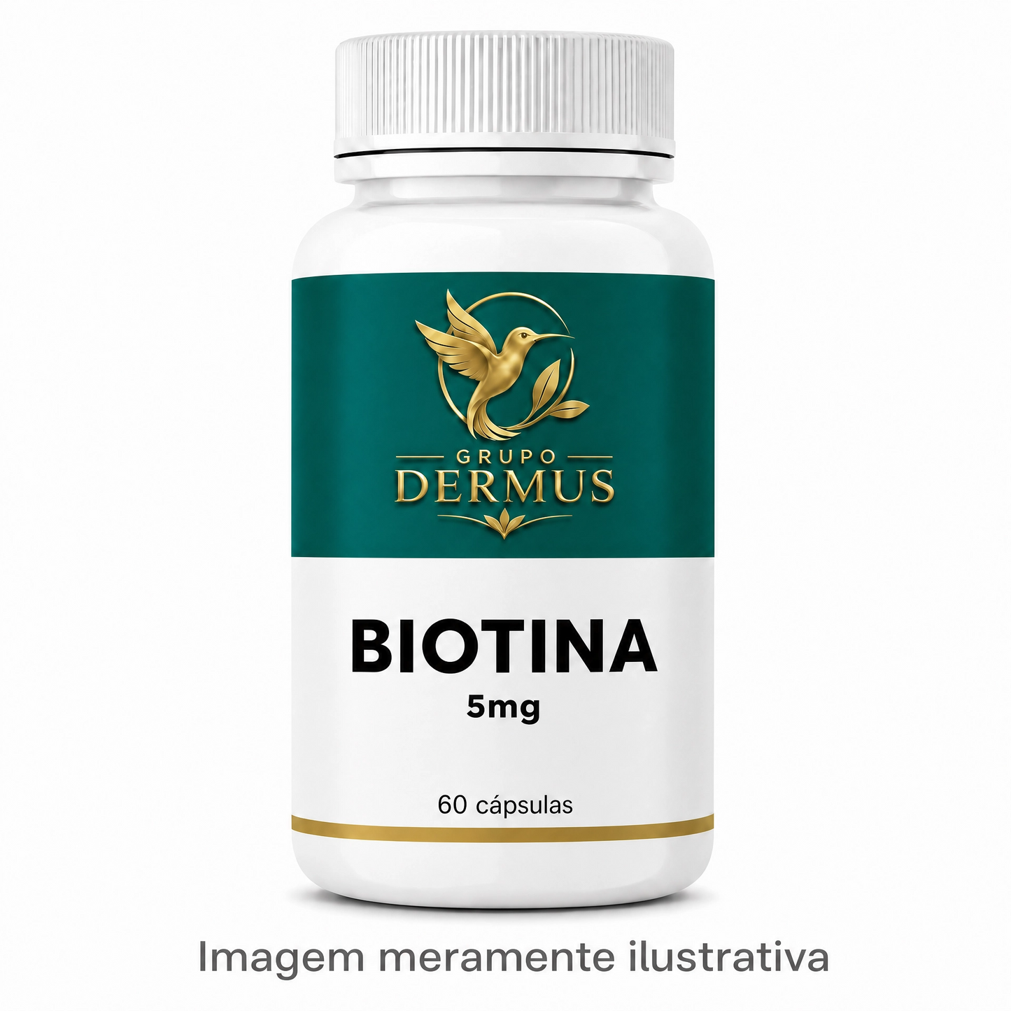 Biotina 5mg 60 cápsulas
