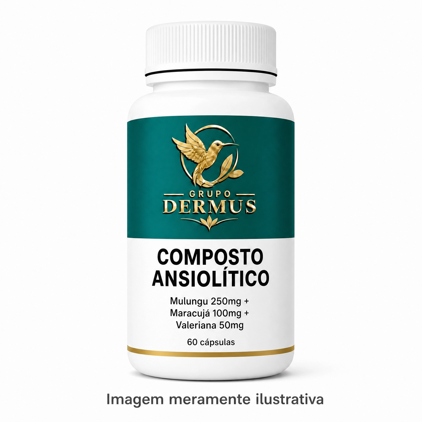 Composto Ansiolítico 60 capsulas