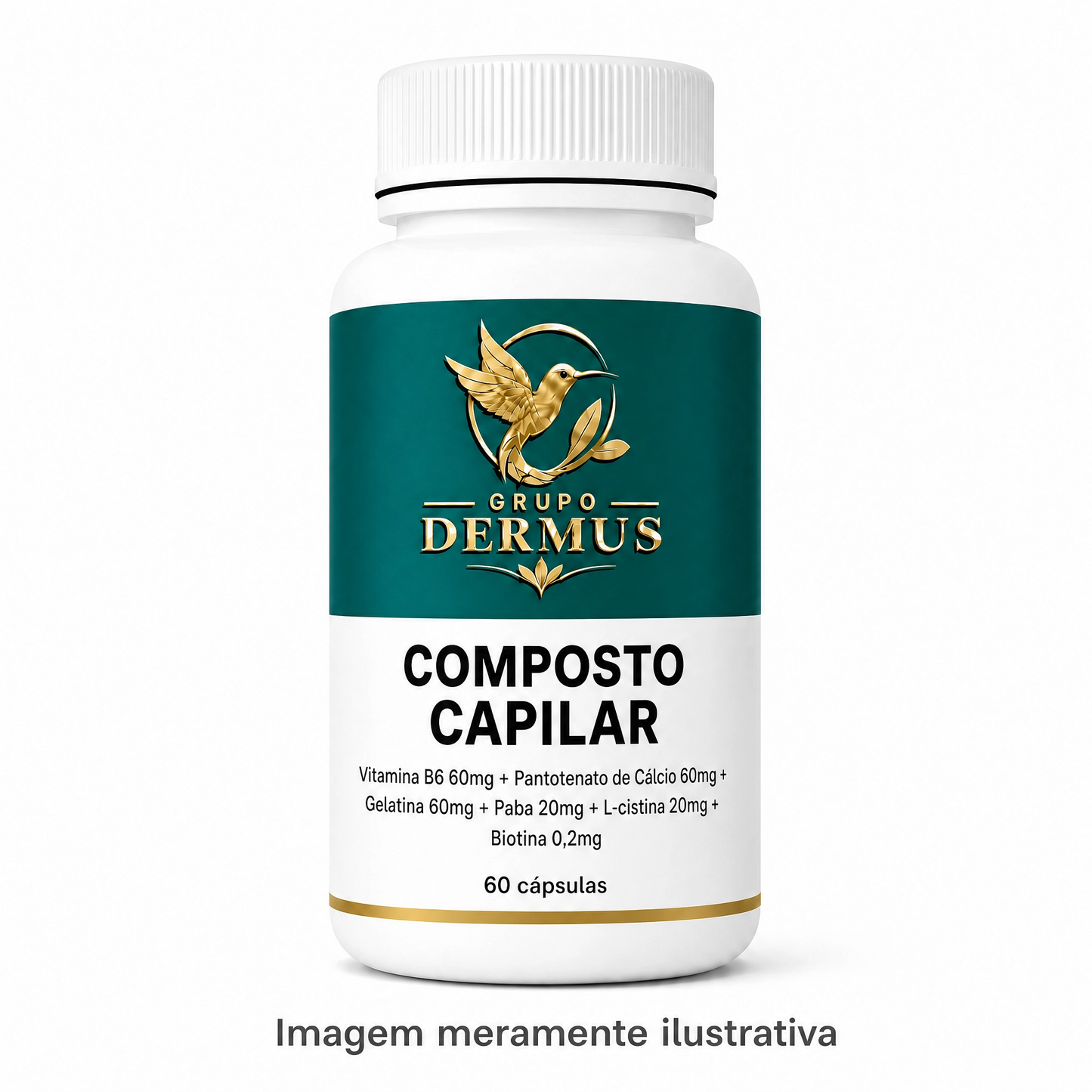 Composto Capilar 60 cápsulas