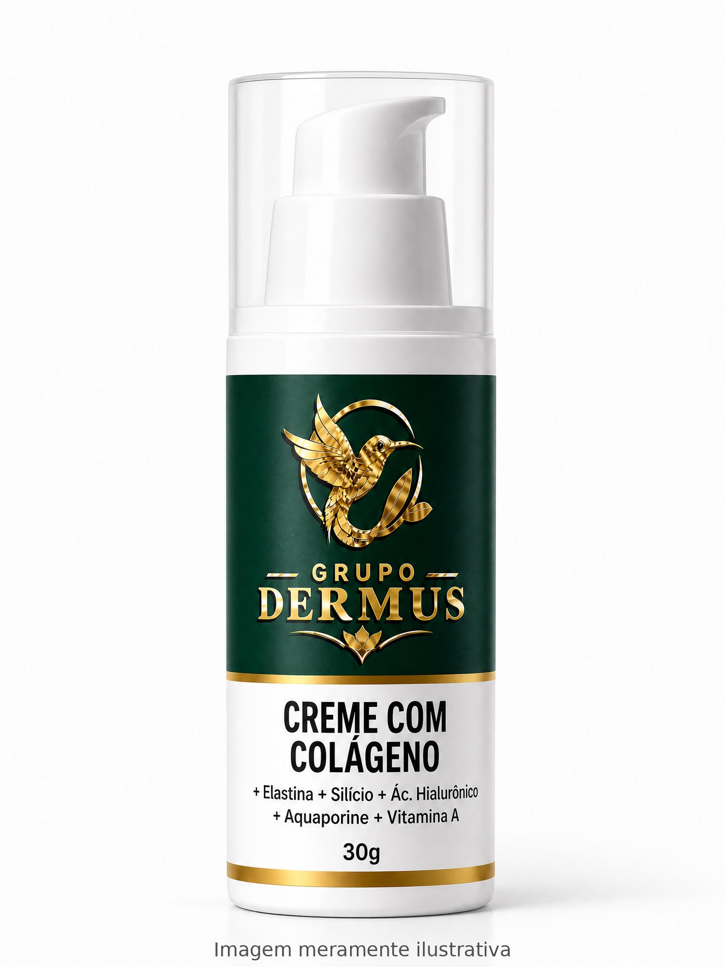 Creme com Colageno, Elastina e Silcio - 30g