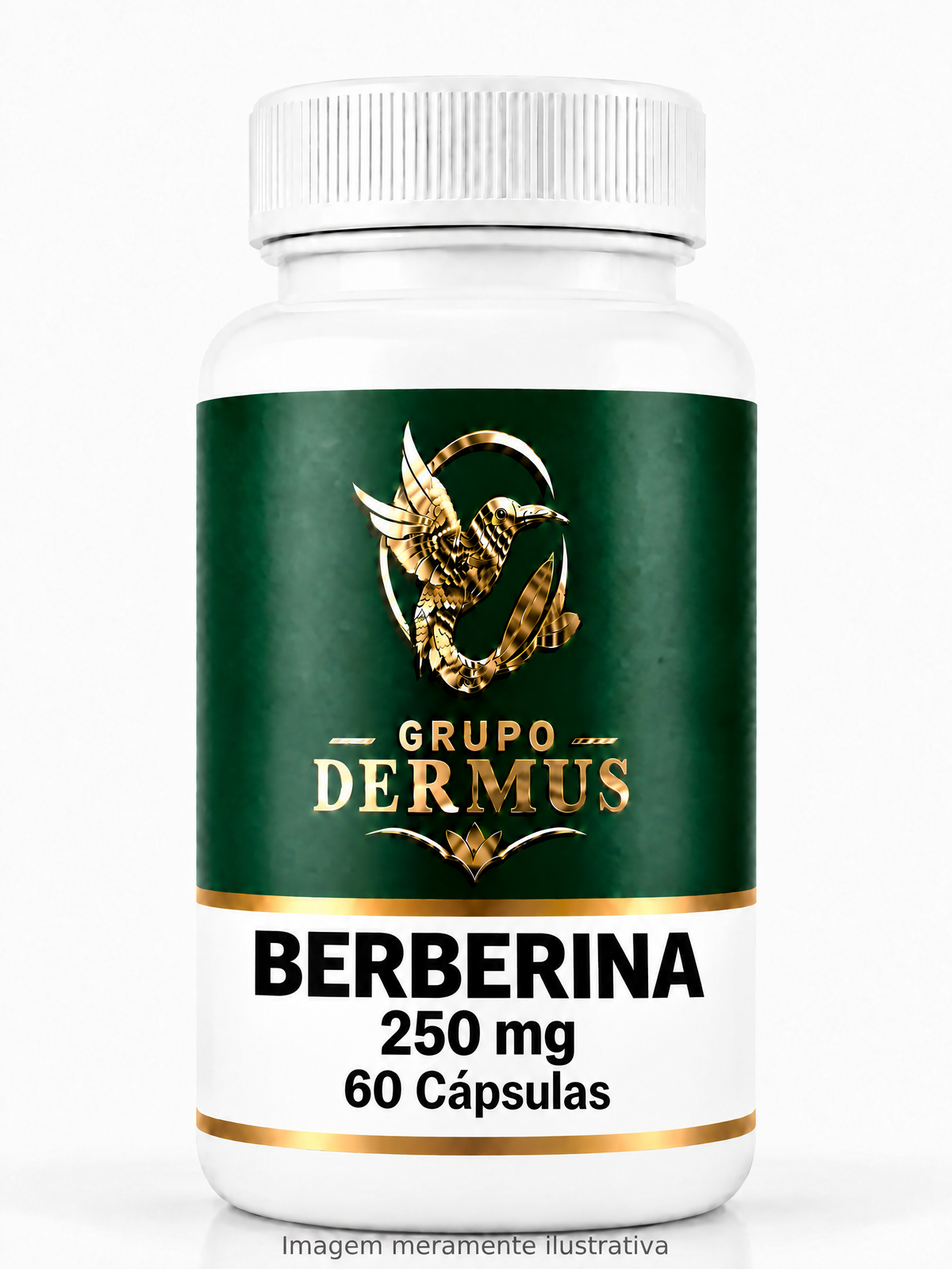 Berberina 250 mg - 60 Cápsulas