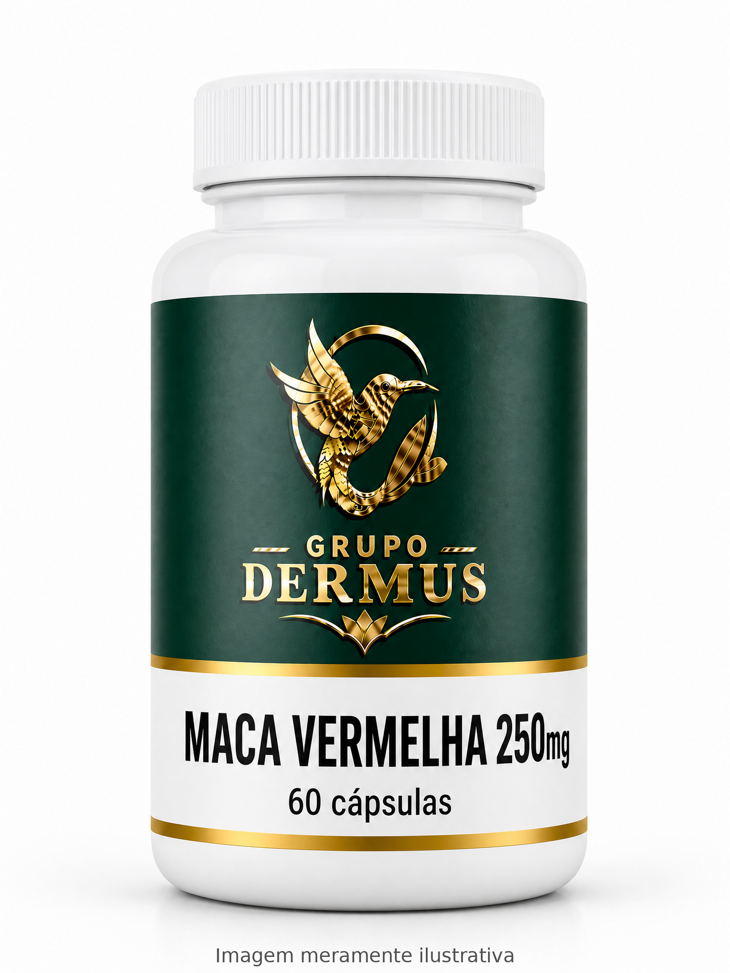 Maca Vermelha 250mg - 60 Cápsulas