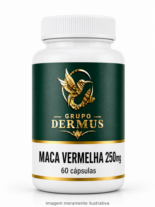Maca Vermelha 250mg - 60 Cápsulas
