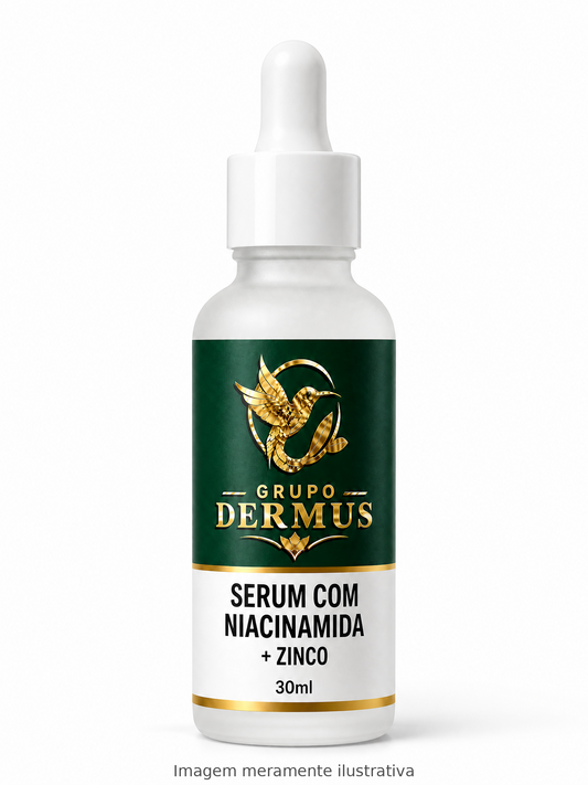 Sérum Facial Clareador e Antiacne com Niacinamida + Zinco - 30ml