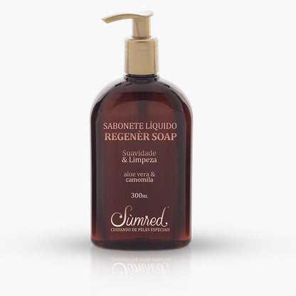 Regenèr Soap - Sabonete Líquido Peles Delicadas - 300 ml